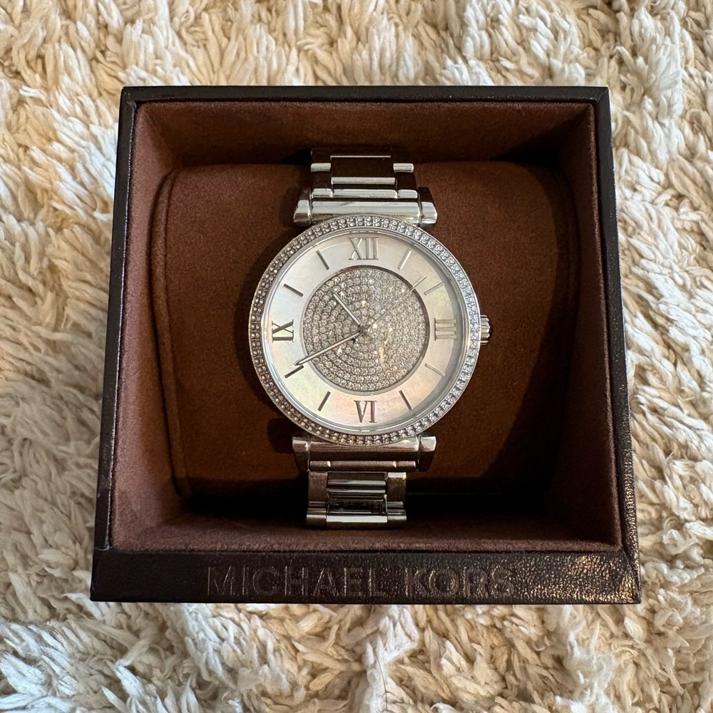 Michael Kors Silver Men's Watch